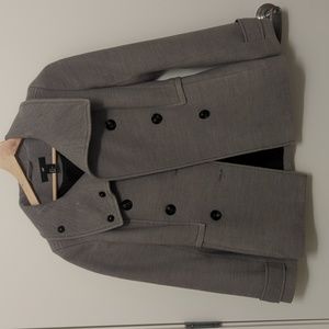 H&M Small Gray Short Coat
